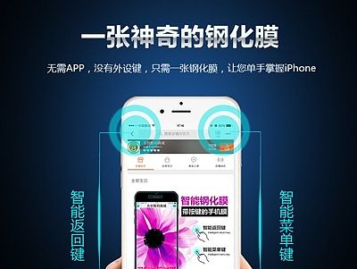 苹果智能钢化膜详情页设计
