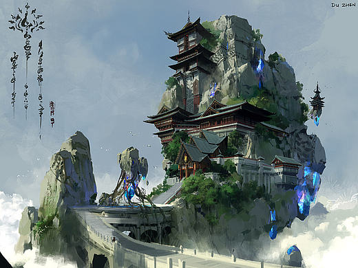 洛克猴东方写实场景合集