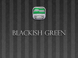 blackish&nbsp;green