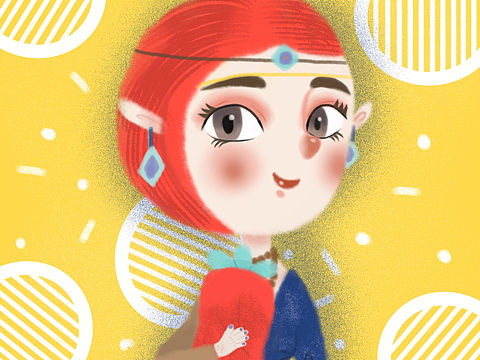 名画转插画系列