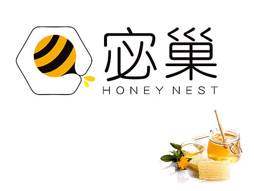 宓巢蜂蜜LOGO（个人主页-ZMTUxNzMyNTY=） - Logo - 站酷设计师cnyangsong原创素材 - 站酷ZCOOL