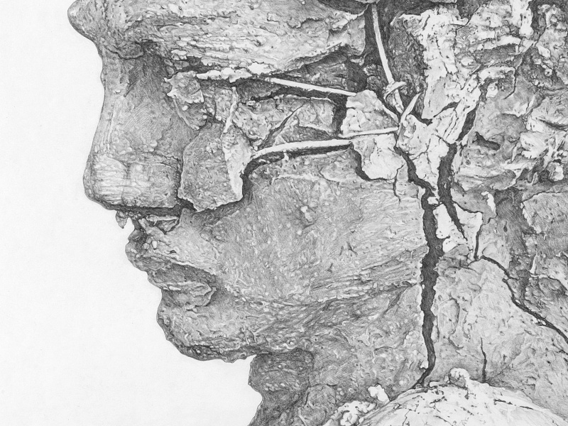 浮雕景墙设计手稿