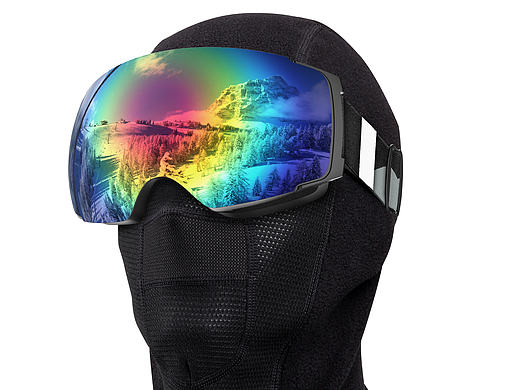 户外运动 滑雪 登山 眼镜产品摄影 PS精修图 3D三维建模渲染 电商美工 亚马逊 天猫 京东
