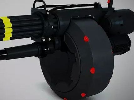 游戏剑灵火炮兰武器尝试做出来的