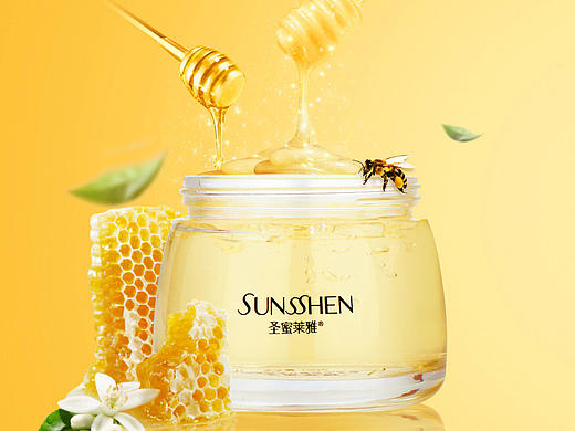 化妆品详情页蜂蜜面膜（个人主页-ZMTY1NDA3OTI=） - 电商 - 站酷设计师不爱美人鱼原创素材 - 站酷ZCOOL