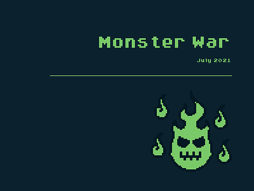 Monster War | 像素游戏