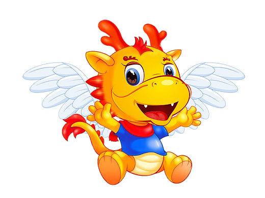 龙旅在线卡通吉祥物-萌萌龙