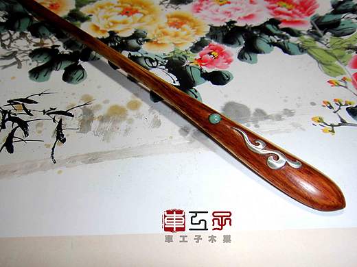 海南黄花梨发簪