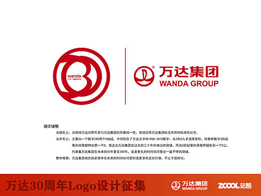 萬達三十周年慶（個人主頁-ZMTY3NDY5OTY=） - Logo - 站酷設(shè)計師一粒糖果嗎原創(chuàng)素材 - 站酷ZCOOL