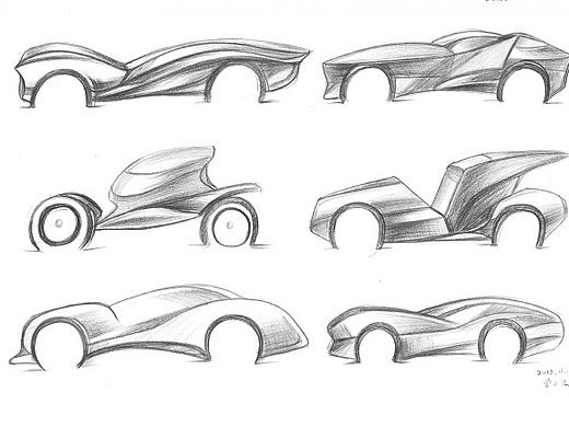 大学时画的一些产品表现