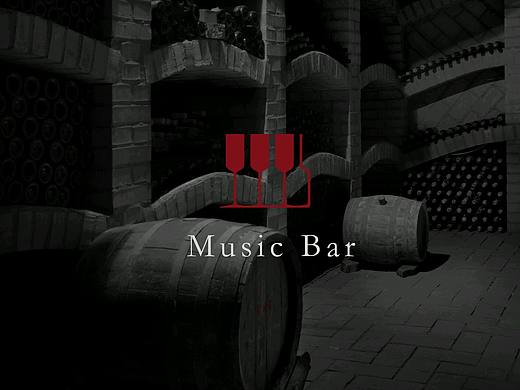 音乐酒吧logo