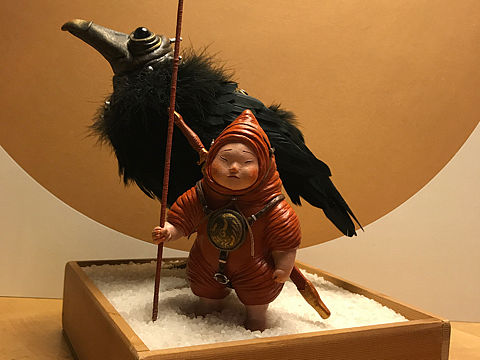 《独角仙黑鸦图》明子