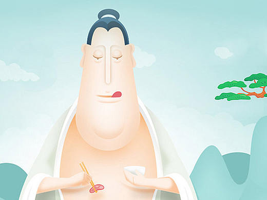 轻描淡写中国风!