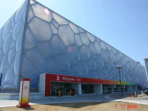 水立方中的玻璃磚幕墻（個人主頁-ZMjA2ODc3MjQ=） - 建筑設(shè)計 - 站酷設(shè)計師小材大用空間設(shè)計原創(chuàng)素材 - 站酷ZCOOL