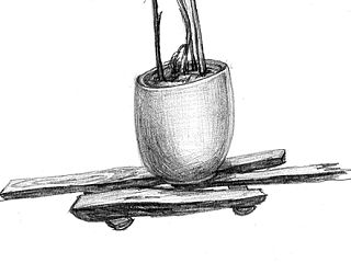 盆栽物（个人主页-ZMzYxMTk4NA==） - 艺术插画 - 站酷设计师上海唯目原创素材 - 站酷ZCOOL