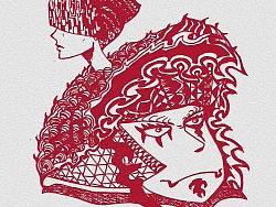 手绘。。人物滴~