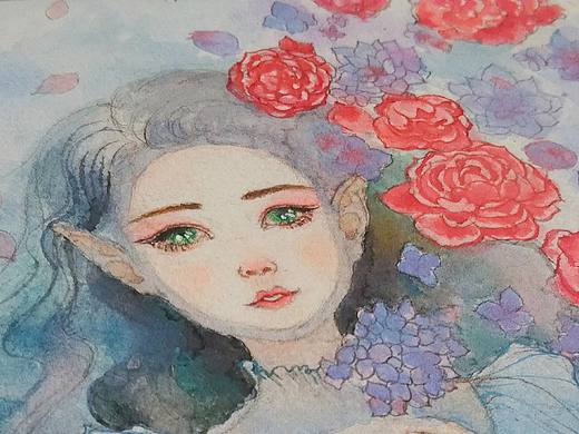 水中精灵~（个人主页-ZMjQ2MDQ4MzY=） - 创作习作 - 站酷设计师十三月岁原创素材 - 站酷ZCOOL