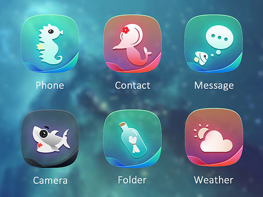 海洋之光-手机主题图标