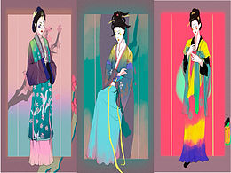 古风人物插画