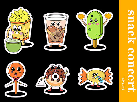 零食们的音乐会