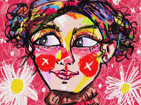 寶藏女孩（個(gè)人主頁-ZMzgyMzY2NjA=） - 新銳潮流插畫 - 站酷設(shè)計(jì)師哎嘛啊丶是蒼耳啊原創(chuàng)素材 - 站酷ZCOOL