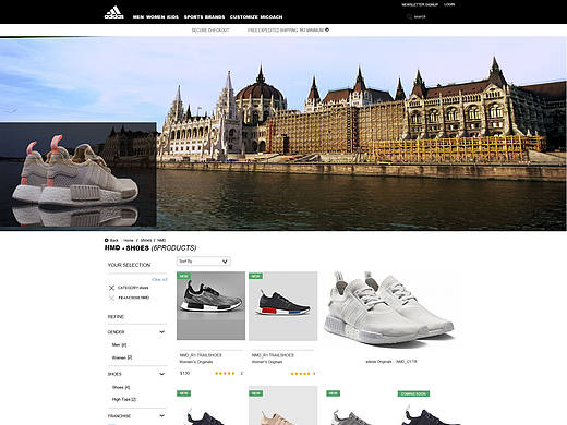 NMD网页首页