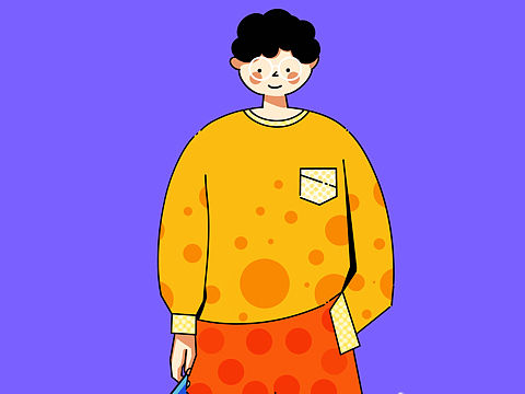 扁平风插画练习