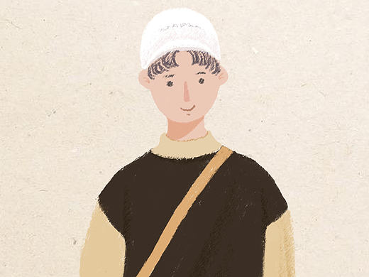 秋日中性女孩穿搭（个人主页-ZMjM5MjQzMjQ=） - 商业插画 - 站酷设计师章真白原创素材 - 站酷ZCOOL