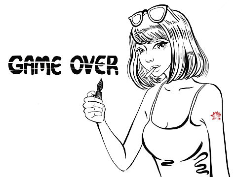 用线条来 绘画 （插画习作）