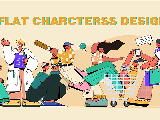 人物情绪版设计