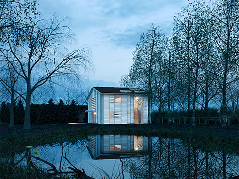 建筑表现 Old Shed New House（个人主页-ZNTIxNzQwOTY=） - 建筑/空间 - 站酷设计师Joey4682原创素材 - 站酷ZCOOL