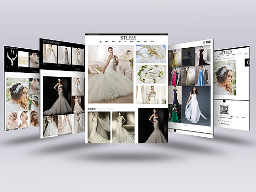 思达琳婚纱定制企业网站