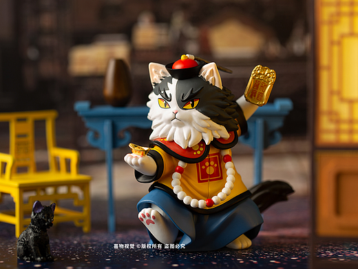 紫禁御喵房潮玩盲盒 × 喜物视觉
