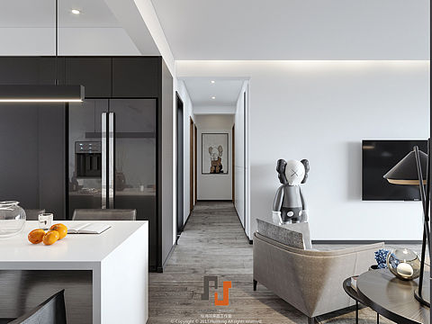 黑白灰现代简约风格