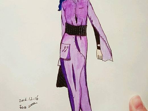 时装手绘练习册9