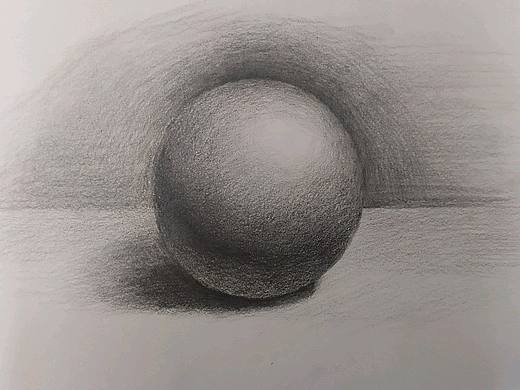 素描-球体