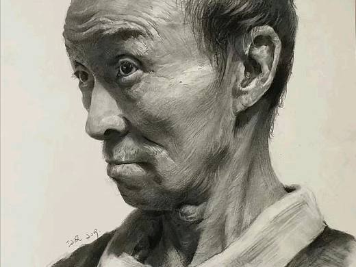 素描头像