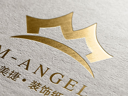 美捷装饰纸logo提案