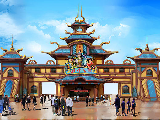 主题景观—大门篇（欧德小毕）
