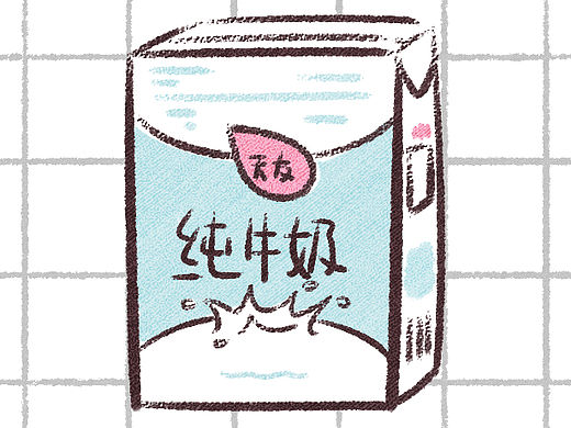 奶味十足简笔画头像
