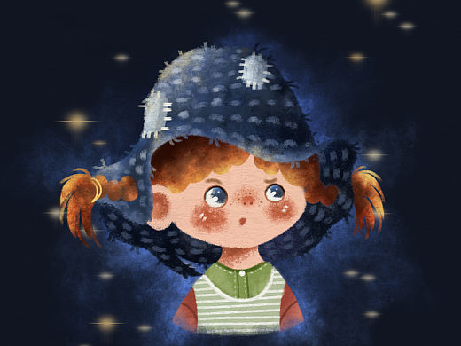 长袜子皮皮插画练习