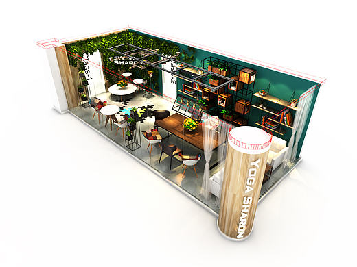 大连瑜伽·汇瑜伽会馆休息室设计