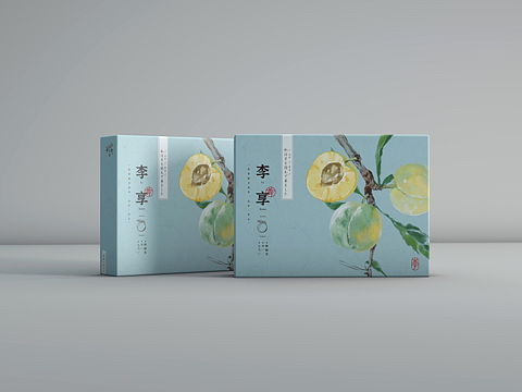 原创：手绘水果（李子）包装设计