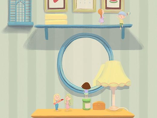 小小世界（个人主页-ZMTMwMTYzNDA=） - 艺术插画 - 站酷设计师原来是螃蟹啊原创素材 - 站酷ZCOOL