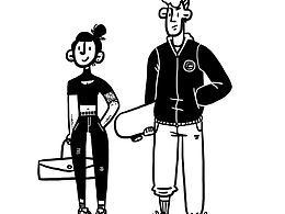 小人畫(huà)風(fēng)嘗試