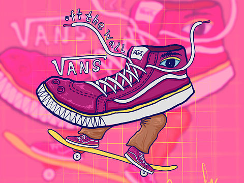 Vans off the wall 