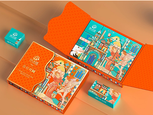 比拉阁×巨灵设计 中秋月饼礼盒包装设计