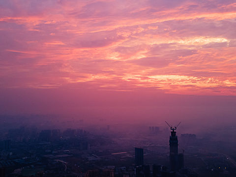 粉色朝霞（個(gè)人主頁(yè)-ZNDU4ODQ1MTY=） - 環(huán)境/建筑攝影 - 站酷設(shè)計(jì)師拍照吧老孫原創(chuàng)素材 - 站酷ZCOOL