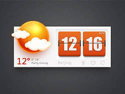 LM Weather（个人主页-ZMjE0MDYwOA==） - 主题/皮肤 - 站酷设计师zelfy原创素材 - 站酷ZCOOL