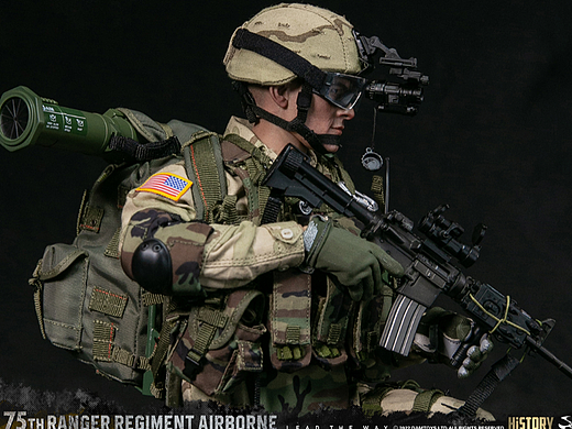 DAMTOYS 美国陆军第75游骑兵团 空降兵 1/6 收藏人偶
